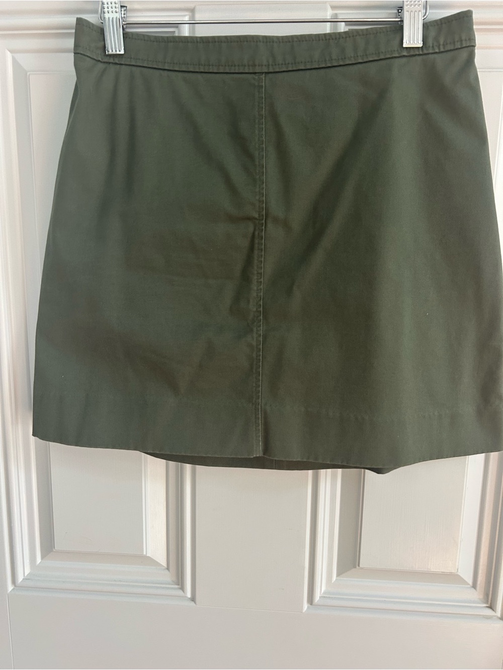 J. Crew Olive Green Mini Skirt